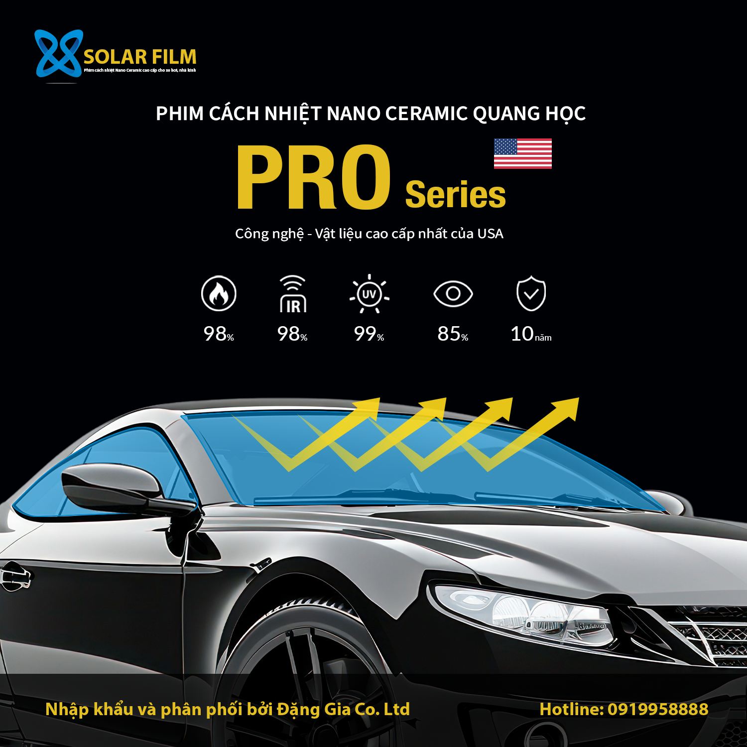 Phim cách nhiệt ô tô